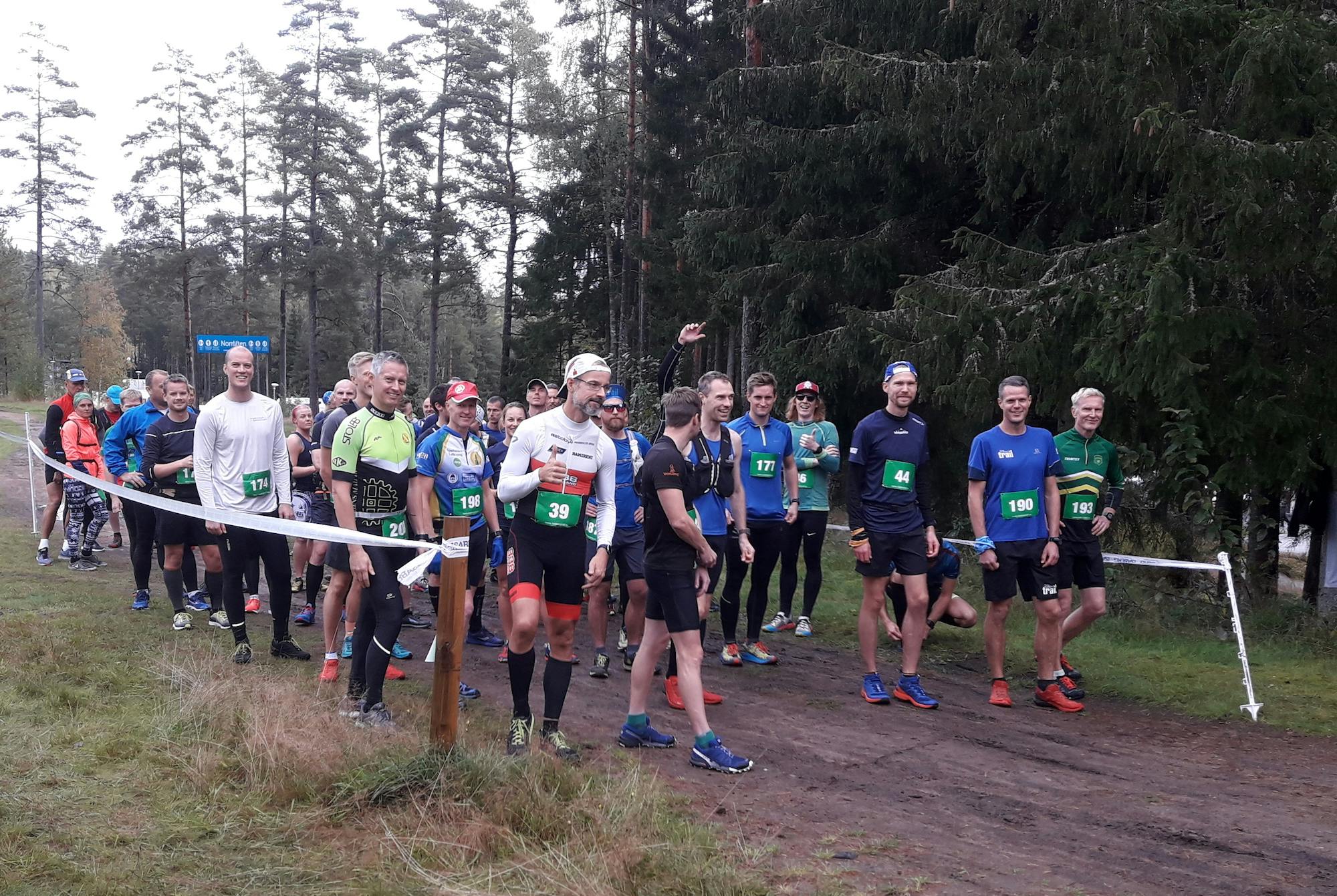 MTBlopp blev även traillopp på Isaberg Trailrunning Sweden